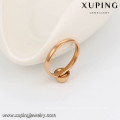 13782-Xuping 3 Color CZ Stone Interchangeable Stainless Steel Newest Rings For 18k